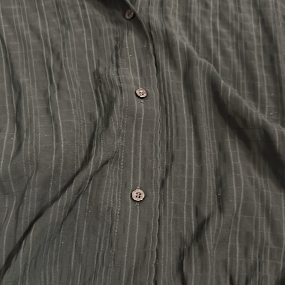 New Dark Green light Calvin Klein Blouse - Picture 5 of 7